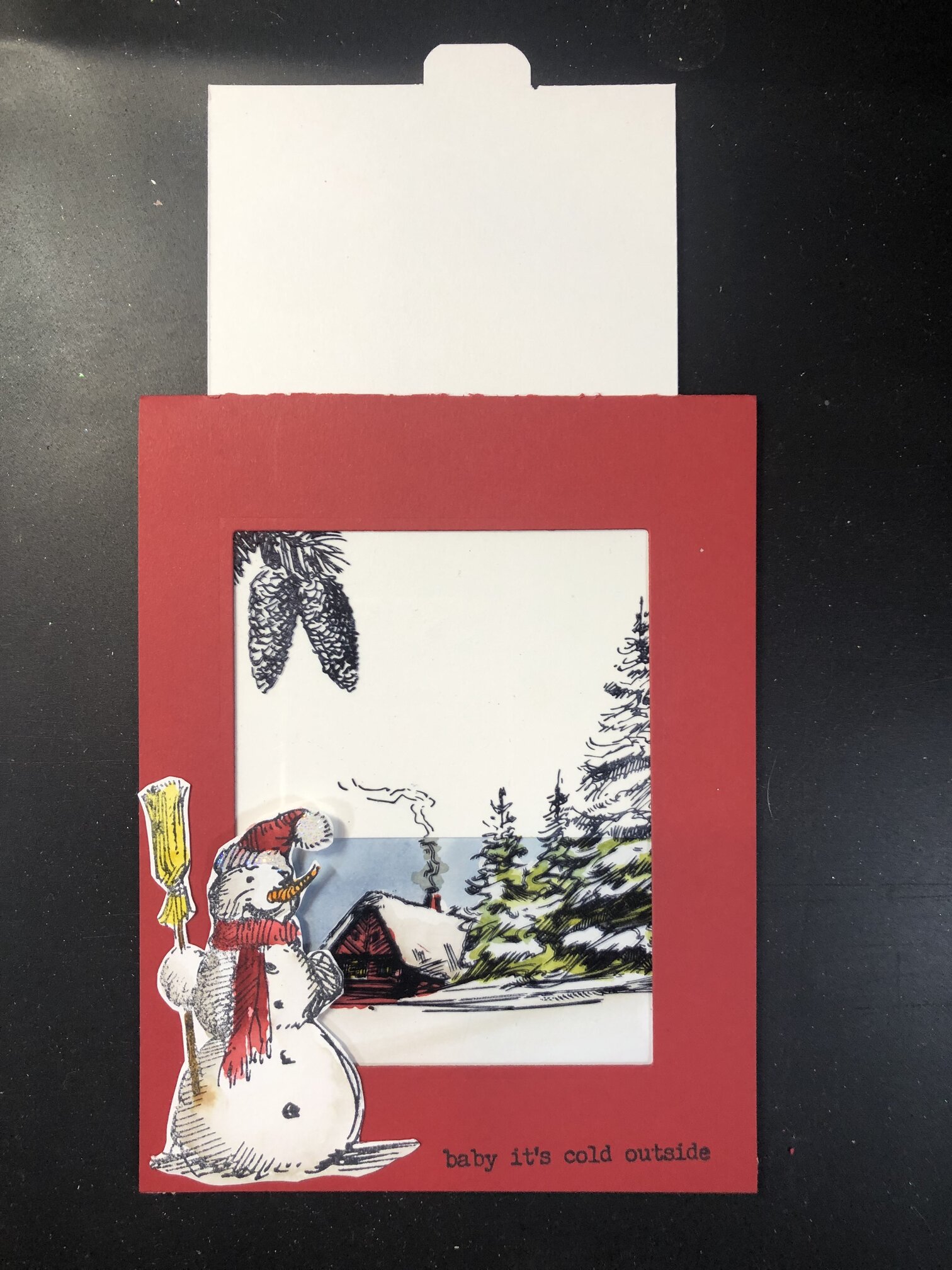 Magic Colour Card Tutorial - Artsy Island Girl